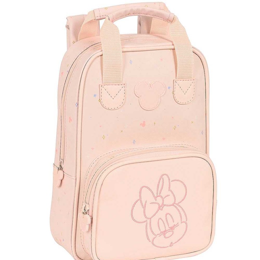 Mochilas Y Complementos Disney | Minnie Baby Mochila Infantil Con Asas 28X20 Cm.