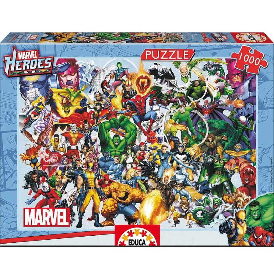 Juguetes Avengers Puzzles 300-1000 Piezas | M Rvel H Roes Puzzle 1000 Piezas