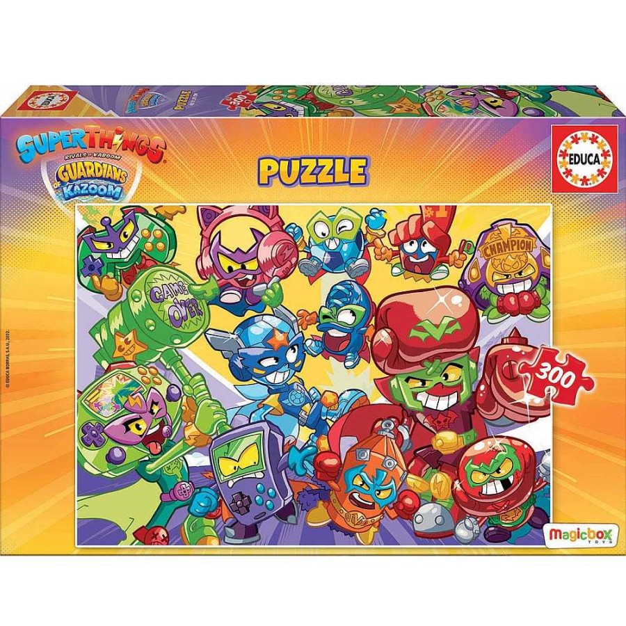 Juguetes Superthings Puzzles Infantiles | Superthings Puzzle 300 Piezas