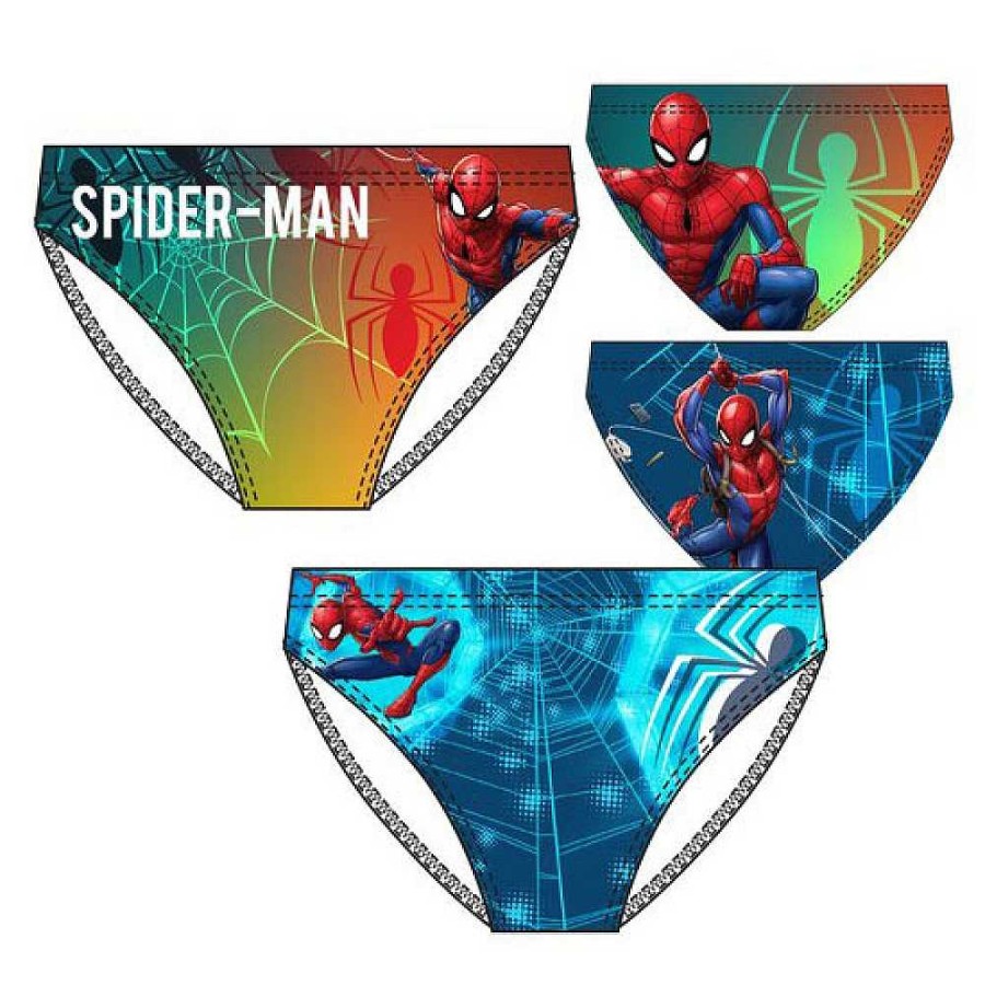 Regalo Spiderman Textil | Spiderman Ba Ador Slip T/3,4,6,8