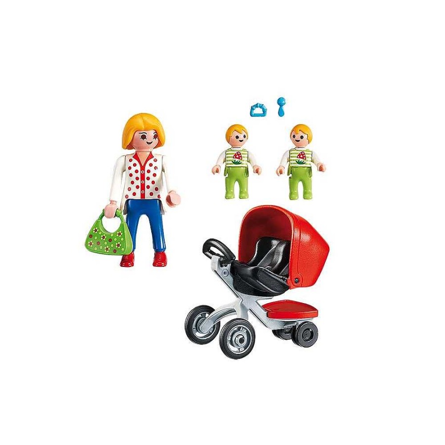 Juguetes Playmobil Playmobil | Playmobil City Life Mam + Carrito Gemelos