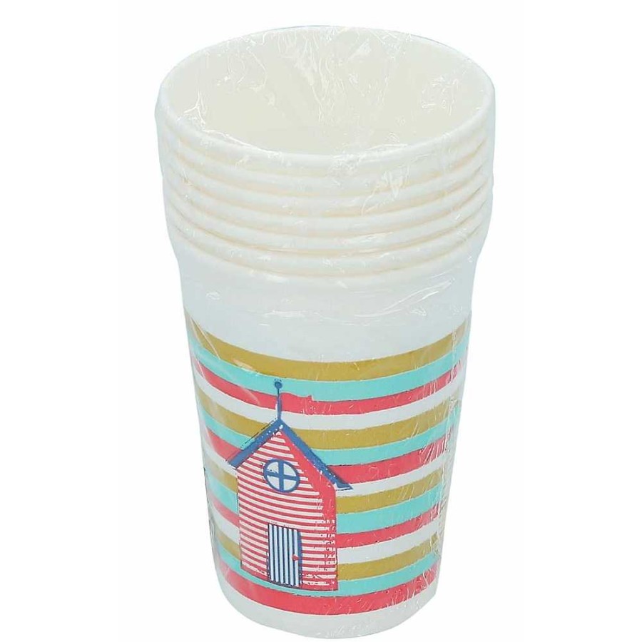 Fiestas Y Disfraces Genérico | Pack 8 Vasos Cart N Casita 200 Ml