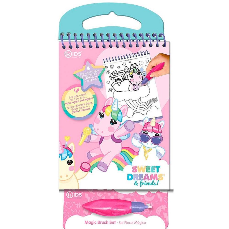 Papeler A Sweet Dreams Coloreables Y Actividades | Cuaderno Dibujo Aqua Magic Unicornio Sweet Dreams 13X28