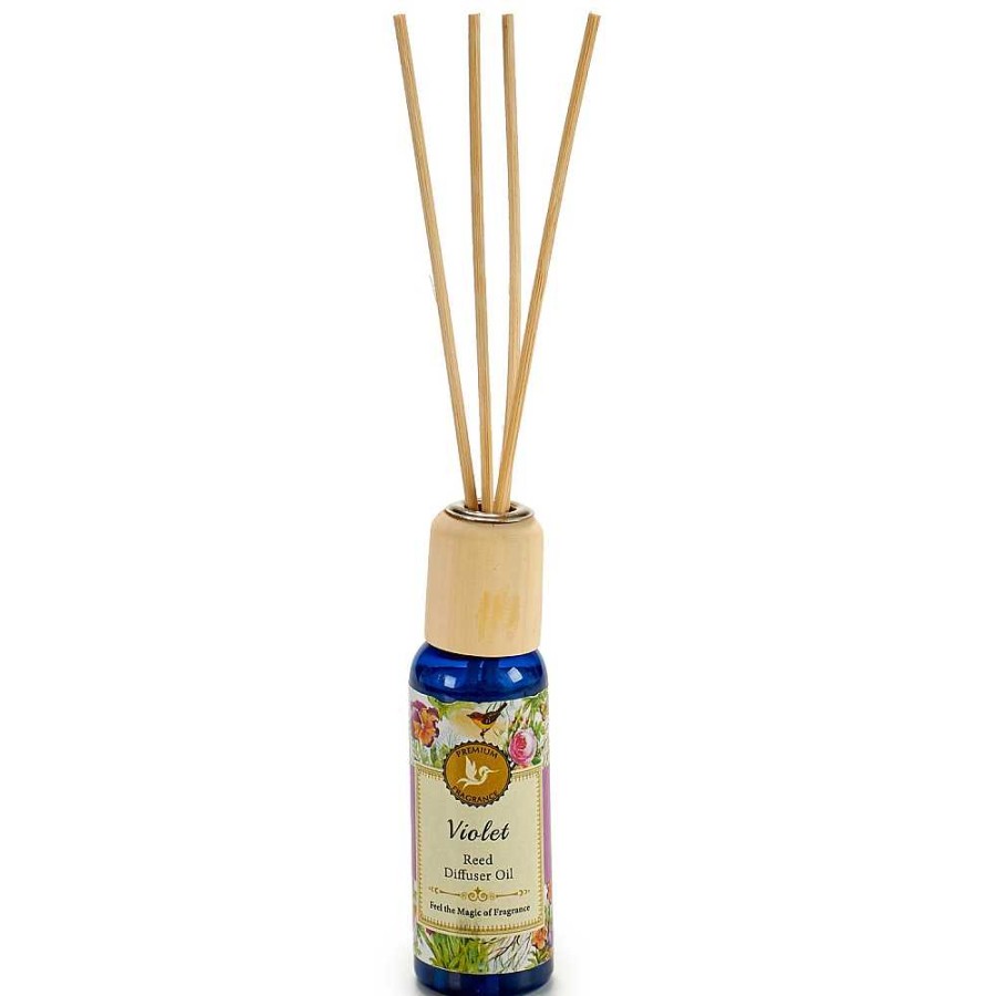 Home & Deco Acorde Velas Y Aromas | Ambientador Mikado 50 Ml Violetas 25X5