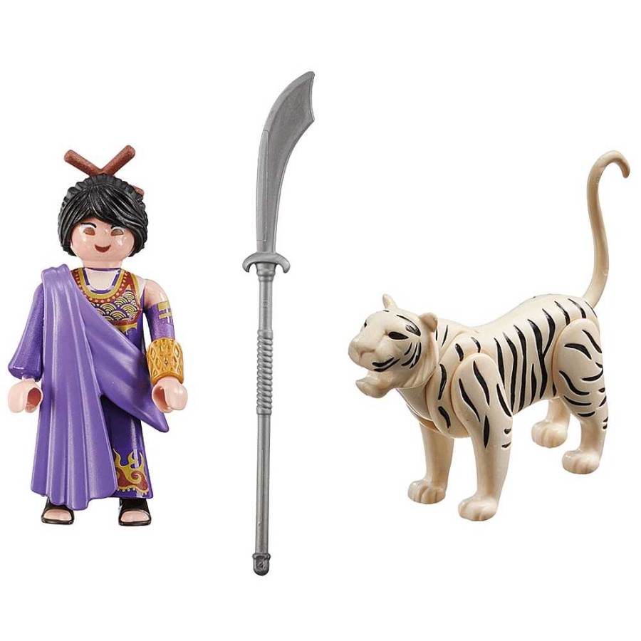 Juguetes Playmobil Playmobil | Playmobil Especial Luchadora Asi Tica+Tigre