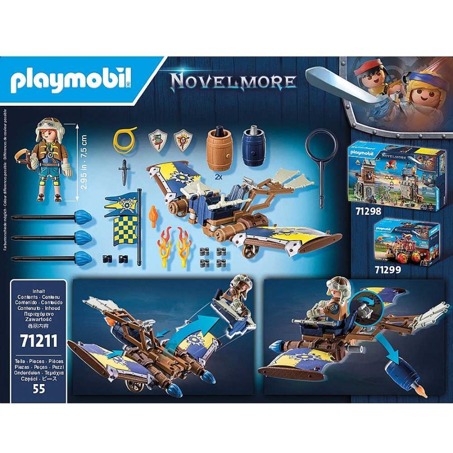 Juguetes Playmobil Playmobil | Playmobil Novelmore Planeador De Dario