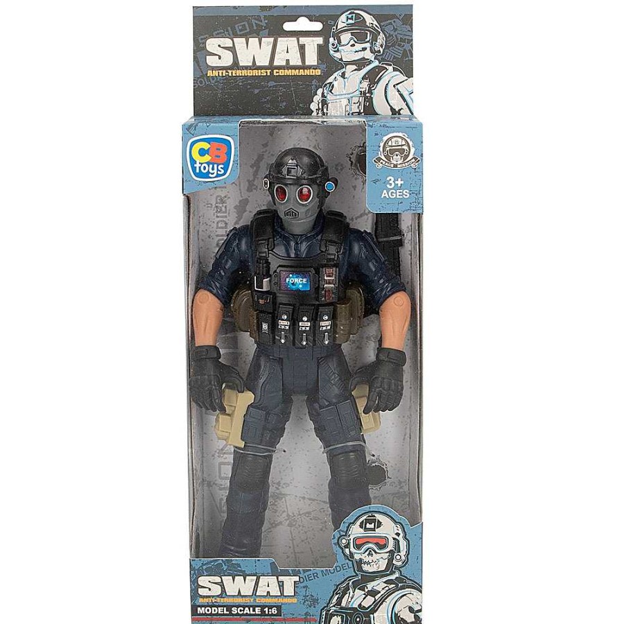 Juguetes CB Figuras De Acci N | Figura Acci N Soldado Comando Swat 30 Cm 4 Modelos