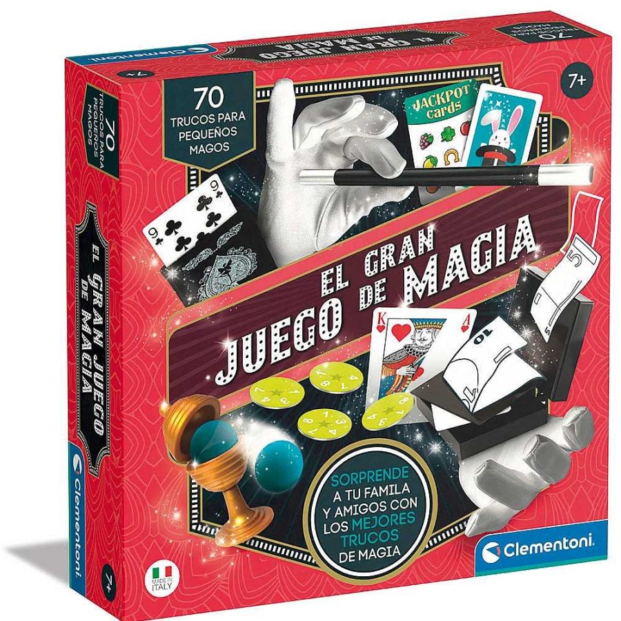 Juguetes Clementoni Juegos De Habilidad | Gran Juego De Magia Clementoni + 8 A Os