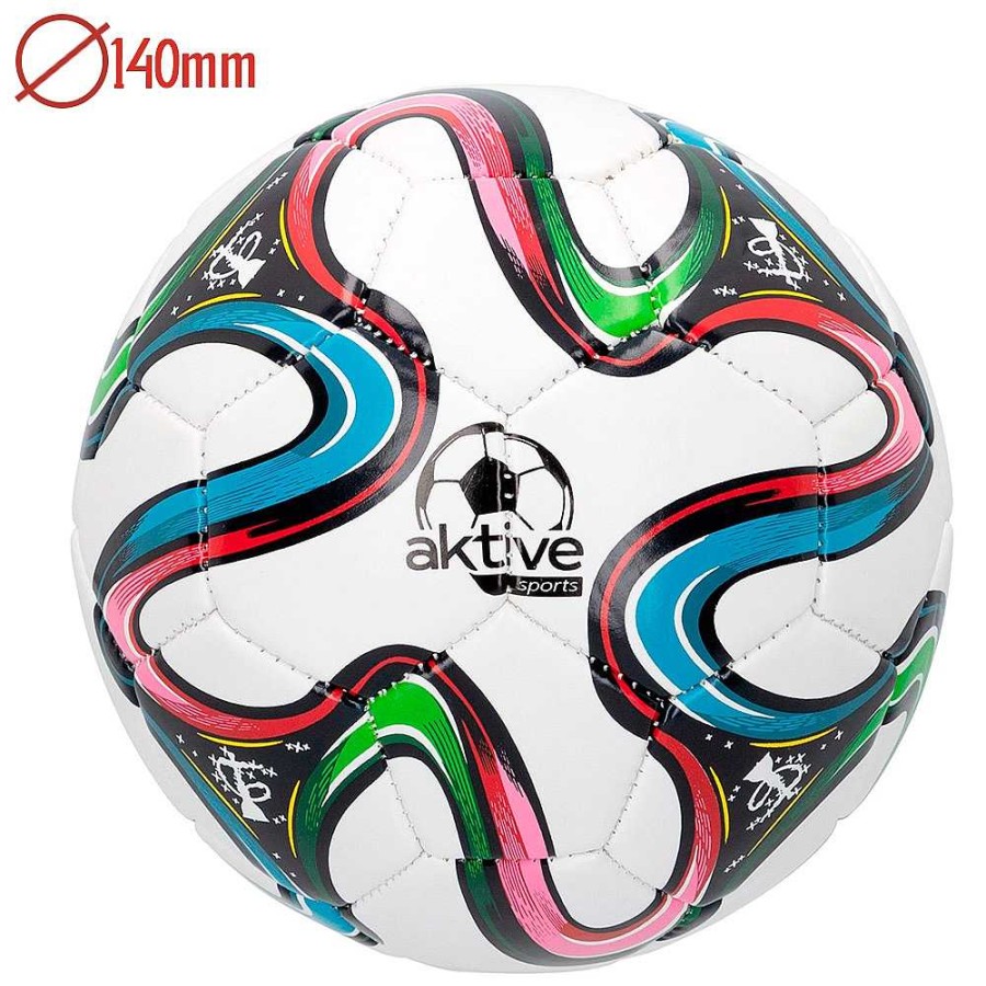 Juguetes Aktive Balones Y Pelotas | Bal N F Tbol Mini Cuero Sint Tico 14 Cm 180 Gr