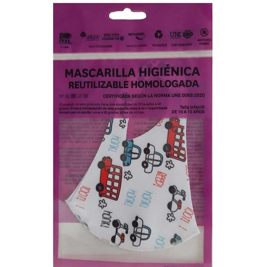 Regalo Genérico Gorros Y Sombreros | Mascarilla Infantil Lavable Veh Culos