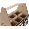 Regalo Item Friki Corner | Botellero Madera Beer House 27X26X17