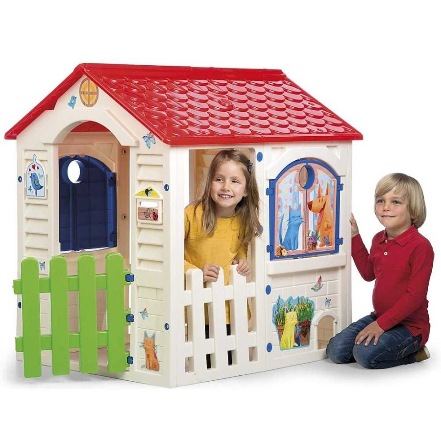 Juguetes Chicos Aire Libre | Casita Para Exterior Chicos 84X103X104