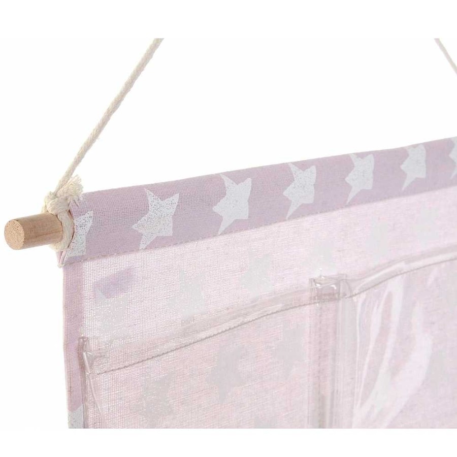 Home & Deco Item Accesorios Ba O | Organizador Colgante Lona Estrellas 56X26 Cm