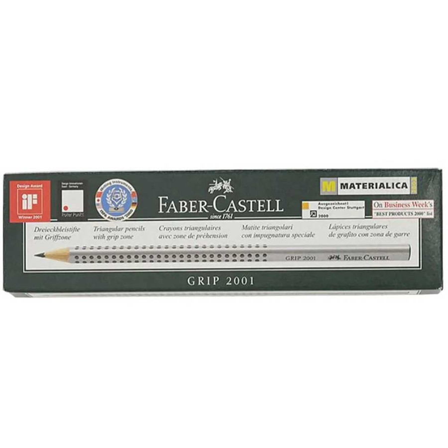 Papeler A Faber Castell L Pices-Sacapuntas | Caja 12 L Pices Faber Castell Grip 2001 Graduaci N Hb