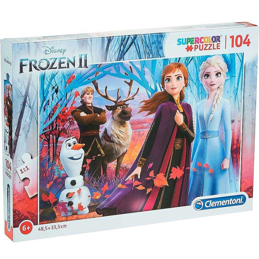 Juguetes Frozen Puzzles Infantiles | Frozen Puzzle 104 Piezas S Per