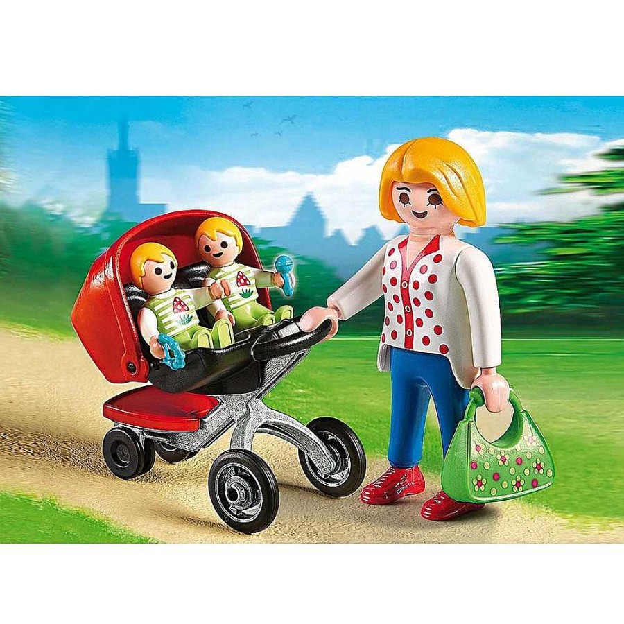 Juguetes Playmobil Playmobil | Playmobil City Life Mam + Carrito Gemelos