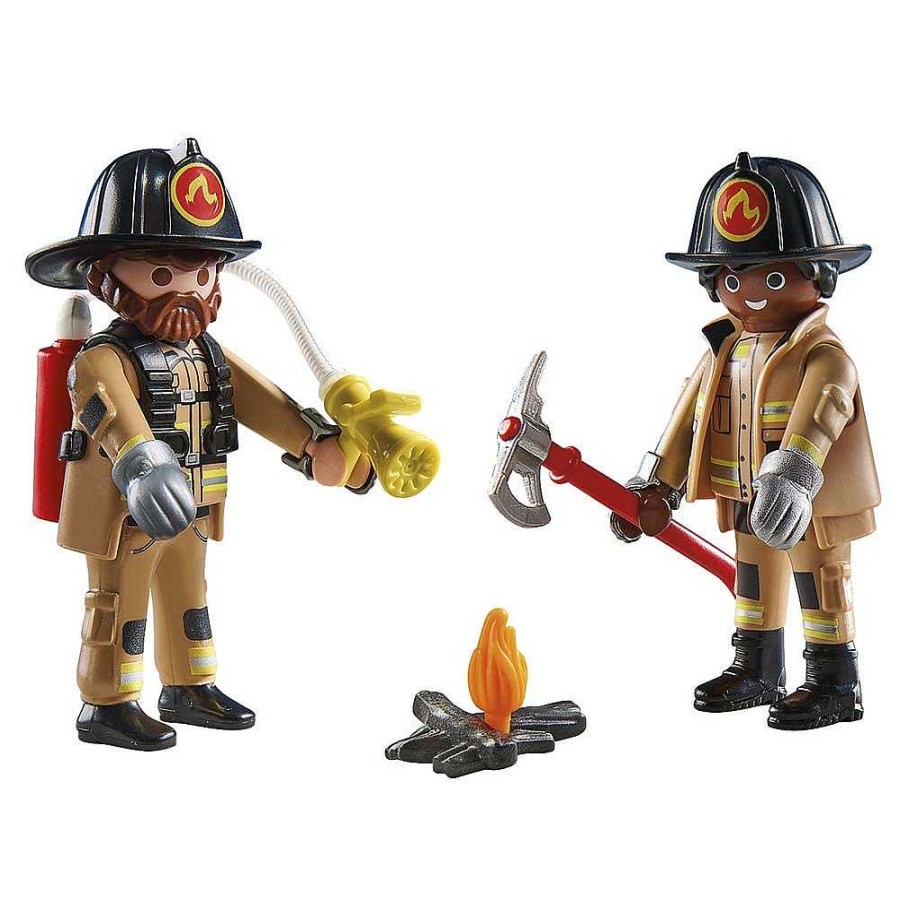 Juguetes Playmobil Playmobil | Playmobil Duopack Bomberos