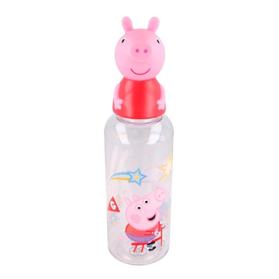 Mochilas Y Complementos Peppa Pig | Peppa Pig Botella Figura 3D 560 Ml