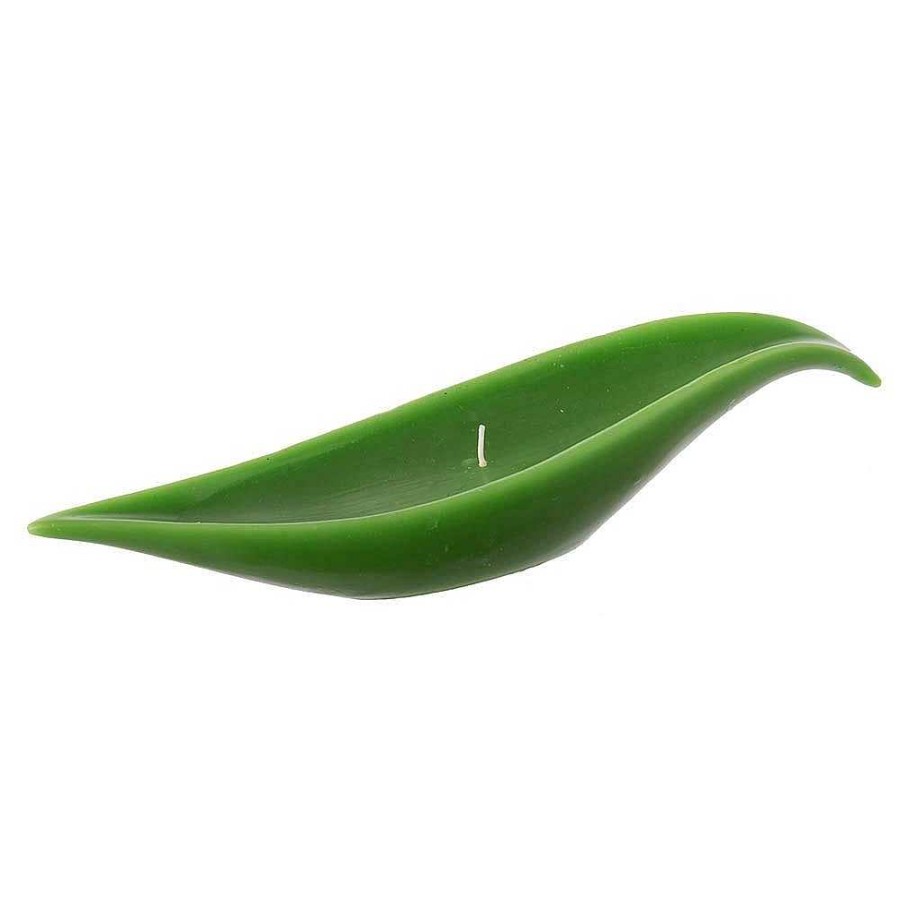 Home & Deco Genérico Velas Y Aromas | Vela Hoja Tropical 31X7 - 10 Horas 320 Gr