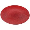 Home & Deco Juinsa Complementos Cocina | Bajoplato Rojo Prolipopileno 33 Cm