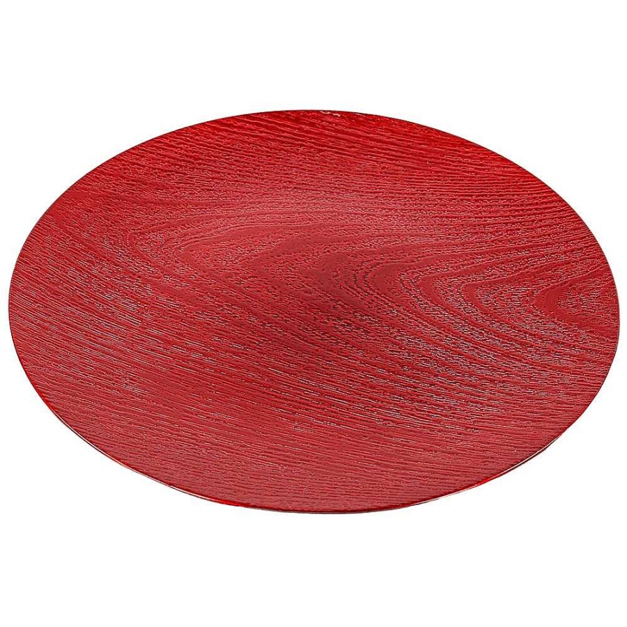 Home & Deco Juinsa Complementos Cocina | Bajoplato Rojo Prolipopileno 33 Cm