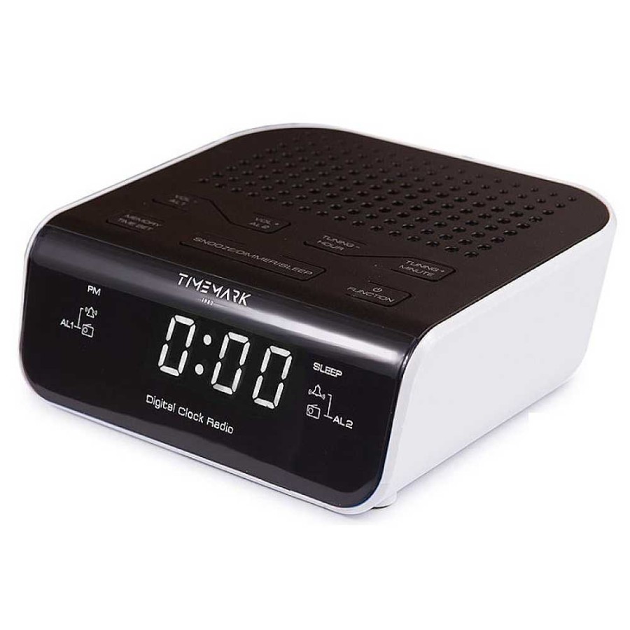 Home & Deco Timemark Adornos | Radio Despetador Reloj Digital 16X12