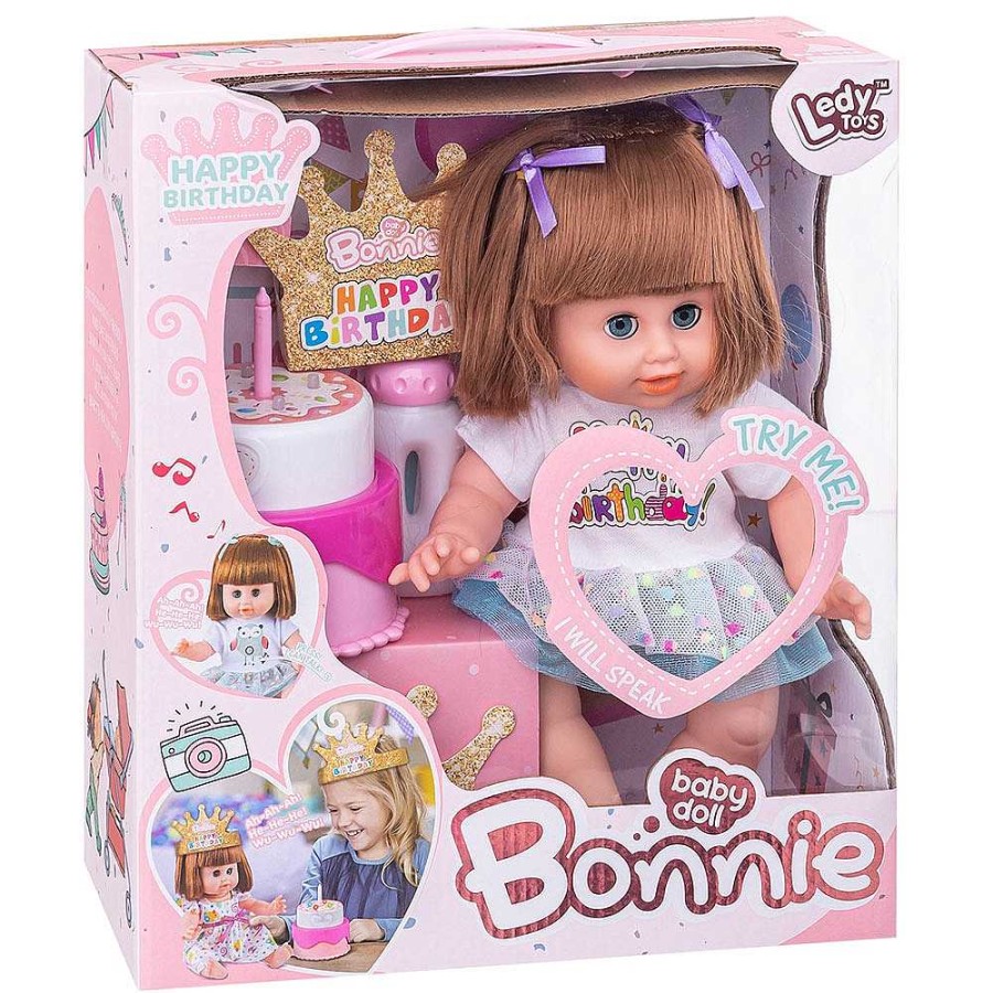 Juguetes Fantástiko Mu Ecas Y Beb S | Mu Eca Bonnie Happy Birthday 35 Cm 2 Modelos Surtidos