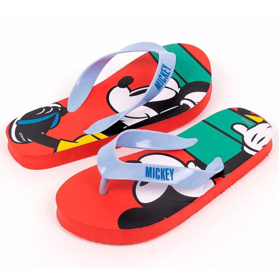 Regalo Disney Textil | Mickey Chanclas Tallas 28 - 30 - 32 - 34