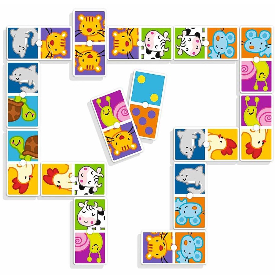 Juguetes Diset Juegos Educativos | Domin Animales Y Puntos Diset + 3 A Os