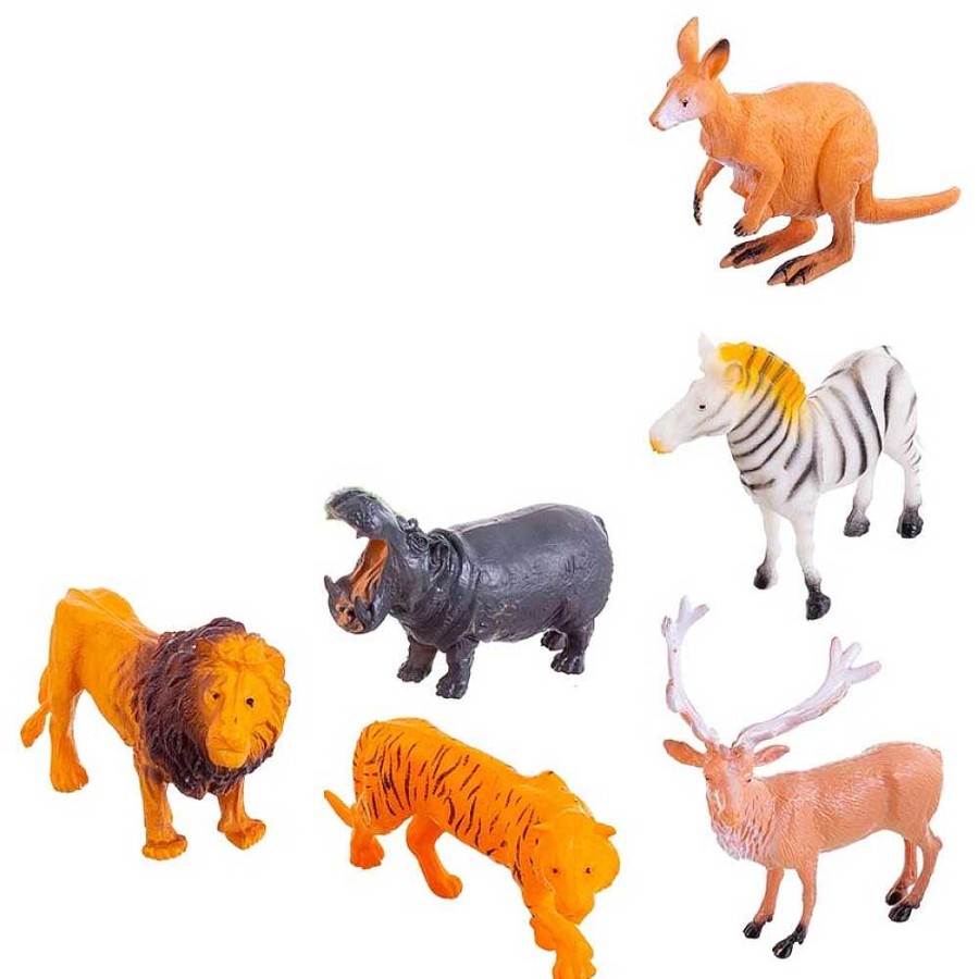 Juguetes Genérico Animales | Animales Selva 15 Cm 8 Modelos Surtidos