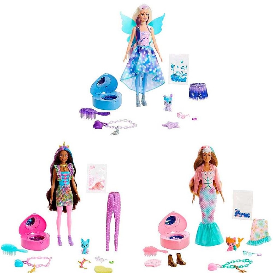 Juguetes Barbie Mu Ecas Fashion | Barbie Mu Eca Reveal Sirena 25 Sorpresas