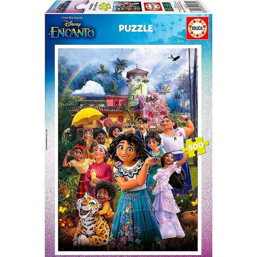 Juguetes Disney Puzzles 300-1000 Piezas | Encanto Disney Puzzle 500 Piezas