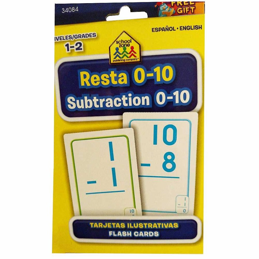 Juguetes Saldaña Juegos Educativos | Juego Cartas Biling E Restas 0-10