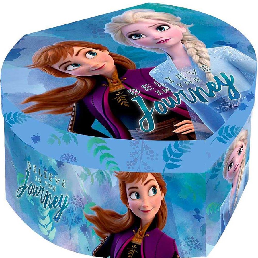 Regalo Frozen Regalitos Infantiles | Frozen Joyero Musical Coraz N 12X14X12 Cm