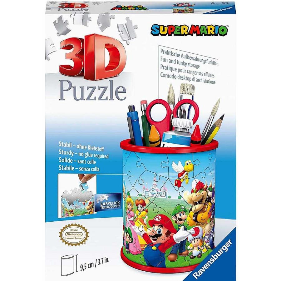 Juguetes Ravensburger Puzzles Infantiles | Puzzle 3D Portal Pices S Per Mario