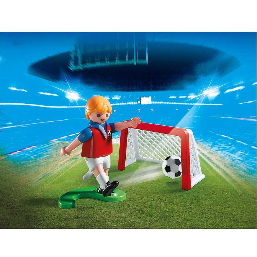 Juguetes Playmobil Playmobil | Playmobil Huevo Jugador F Tbol Con Porter A