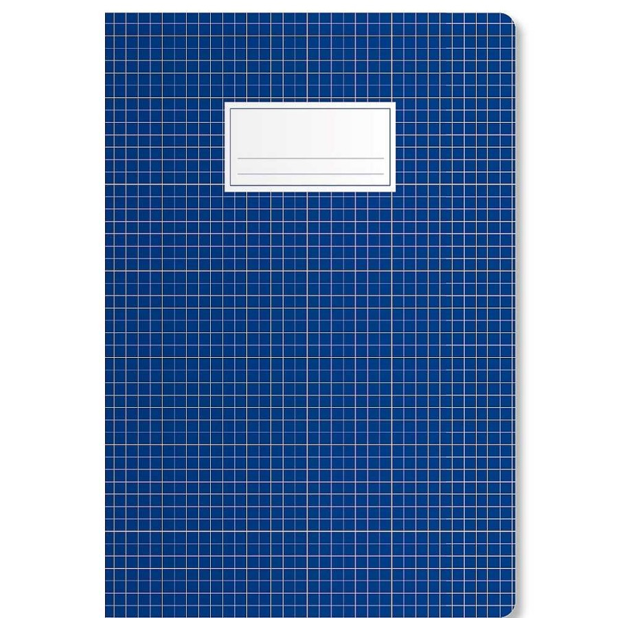 Papeler A Escolofi Libretas | Escolofi Pack 10 Cuadernos Grapados A4 50H 70 Gr Rayado Doble Margen - Azul