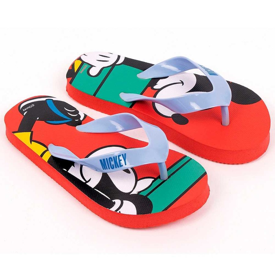 Regalo Disney Textil | Mickey Chanclas Tallas 28 - 30 - 32 - 34