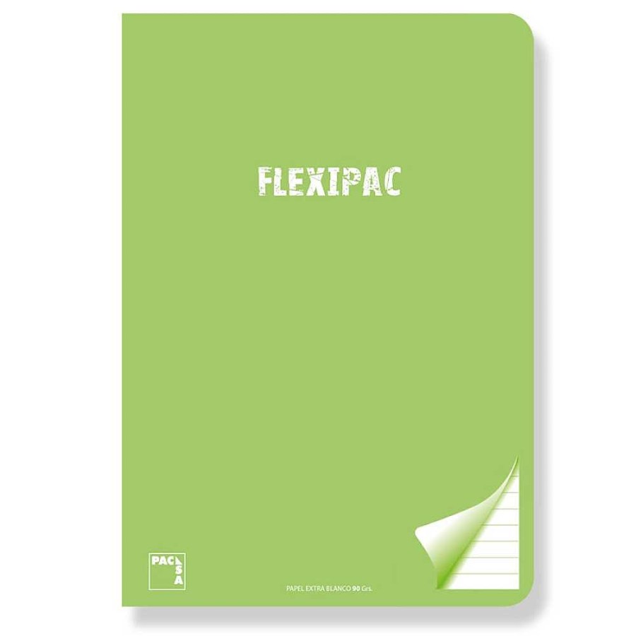 Papeler A Pacsa Libretas | Pack 6 Cuaderno Flexipac A4 90 Gr 48 Hojas Cuadr Cula 4X4