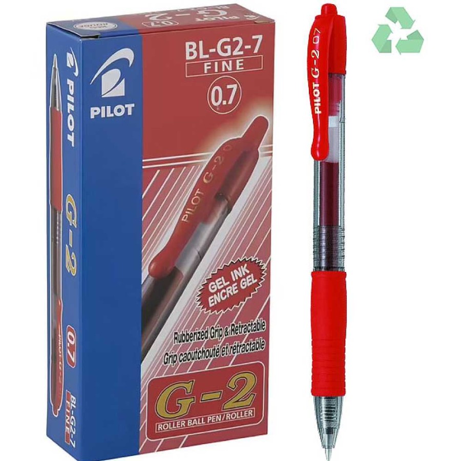 Papeler A Pilot Bol Grafos | Pack 12 Bol Grafo Pilot G2 Rojo