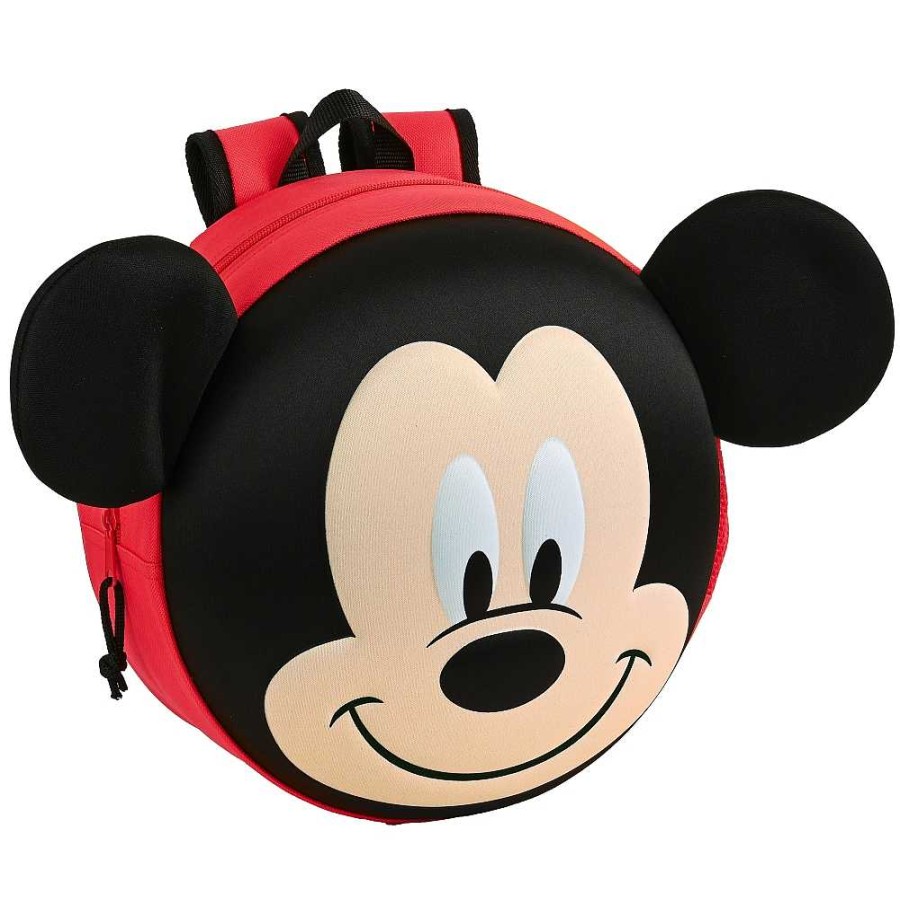 Mochilas Y Complementos Disney | Mickey Mochila 3D Redonda 31 Cm