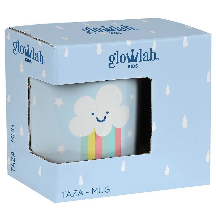 Mochilas Y Complementos Glowlab | Nube Taza-Mug Cer Mica Estuche 10X8