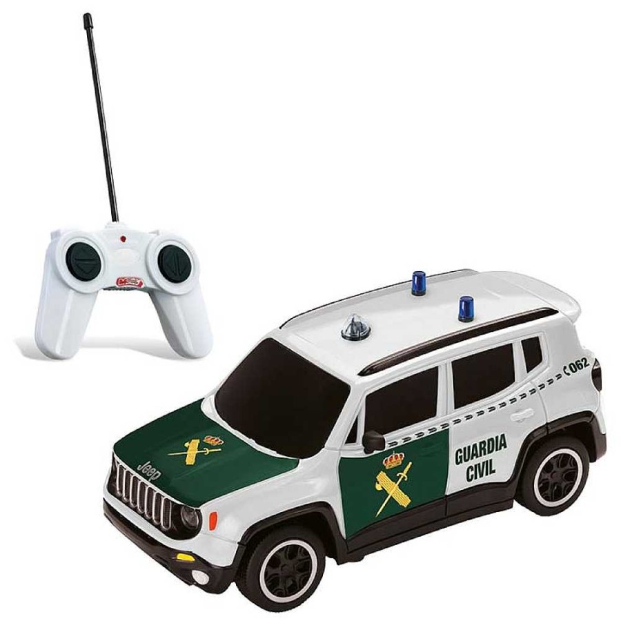 Juguetes Mondo Radiocontrol | Coche Radiocontrol Jeep Guardia Civil 1:24 Caja 38X12X10