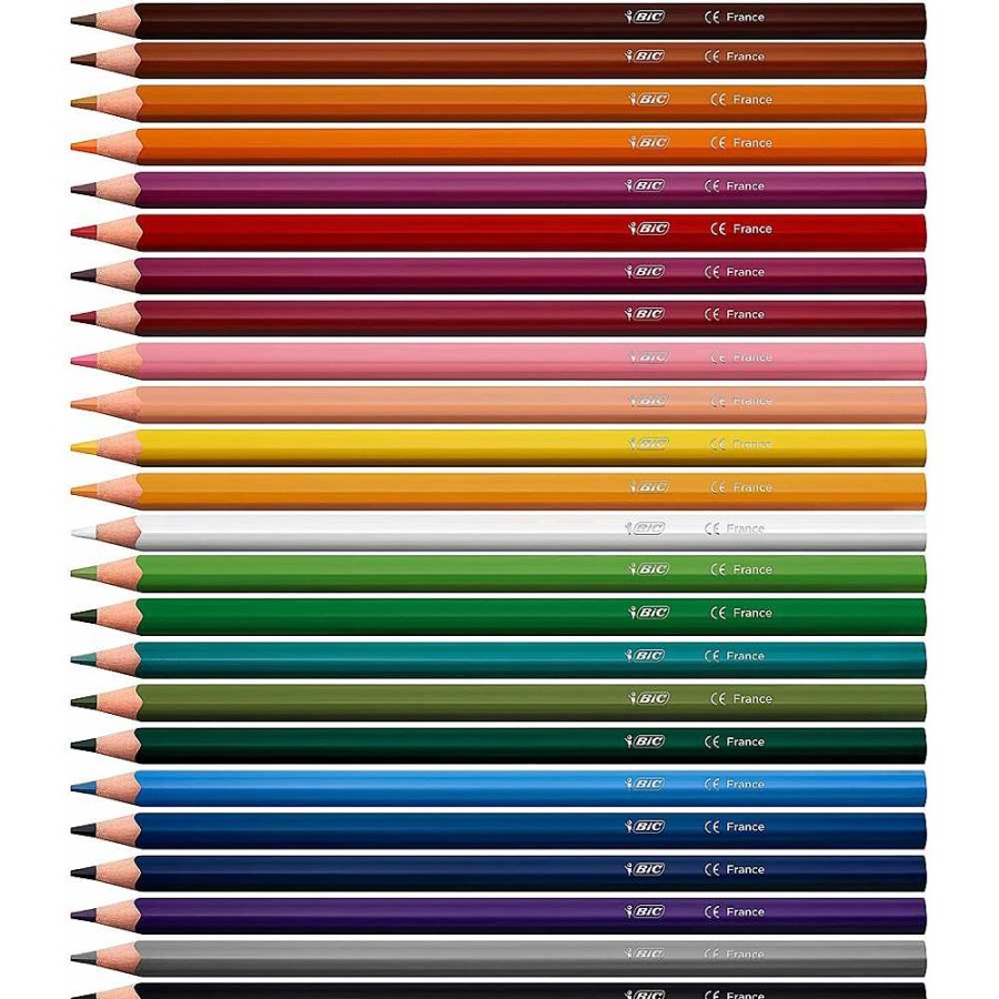 Papeler A BIC Ceras-L Pices Y Rotuladores | Estuche 12 L Pices Colores Bic Intensity