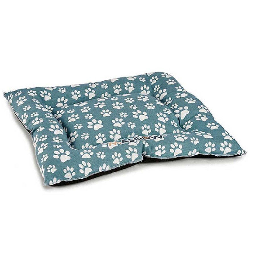 Home & Deco Mascow | Cama Mascota 55X67 Cm Estampado Huellas 2 Colores Surtidos