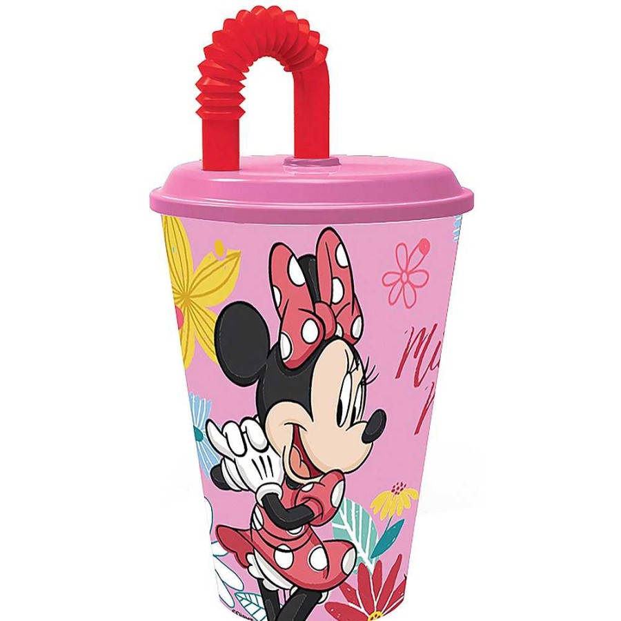 Mochilas Y Complementos Disney | Minnie Vaso Pajita 430 Ml