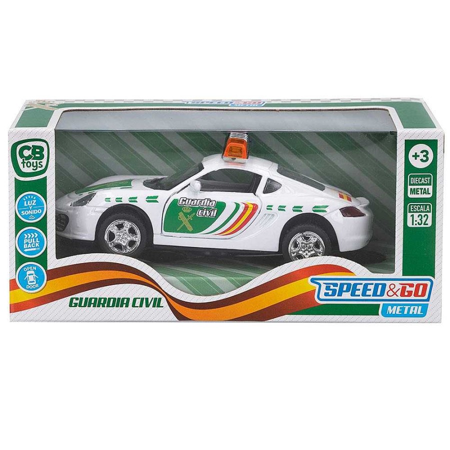 Juguetes Speed&GO Veh Culos | Coche Colecci N Metal Escala 1:32 Guardia Civil 3 Modelos