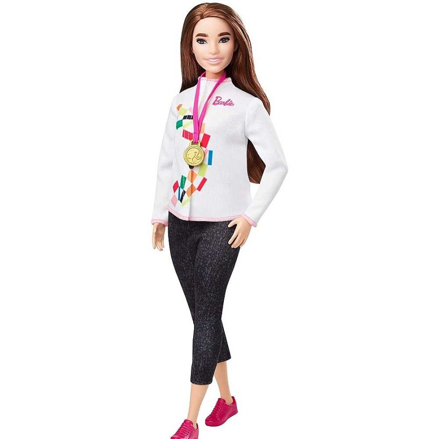 Juguetes Barbie Mu Ecas Fashion | Barbie Mu Eca Ol Mpica Skateboarder 29Cm