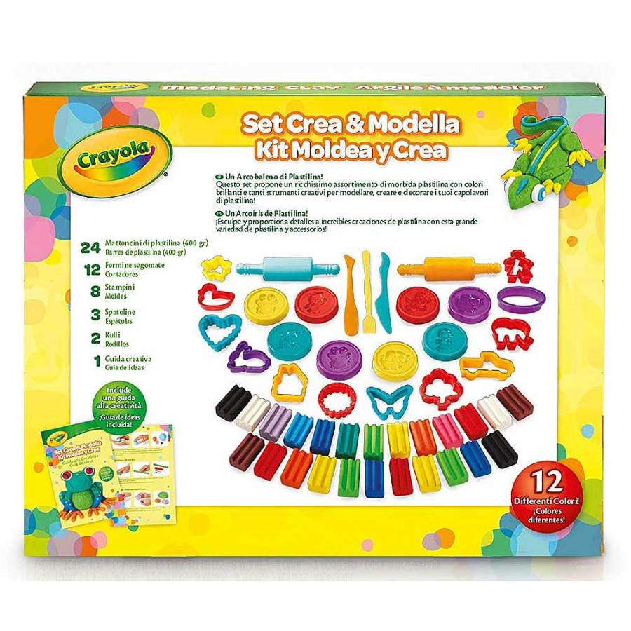 Juguetes Crayola Modelaje | Set Crea-Moldea Crayola 50 Pzas 39X30