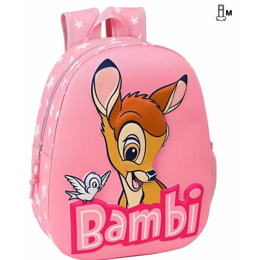 Mochilas Y Complementos Disney | Expositor Pie Con 12 Mochilas 3D Disney